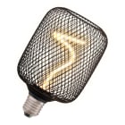 Ledvance - LED SPIRAL 14 3,5W 818 E27 DIM SQUARE SVART Ø100