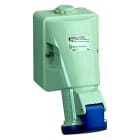 Schneider Electric - PratiKa uttak stor veggblokk - 32 A - 3P + E - 200...250 V AC - IP44