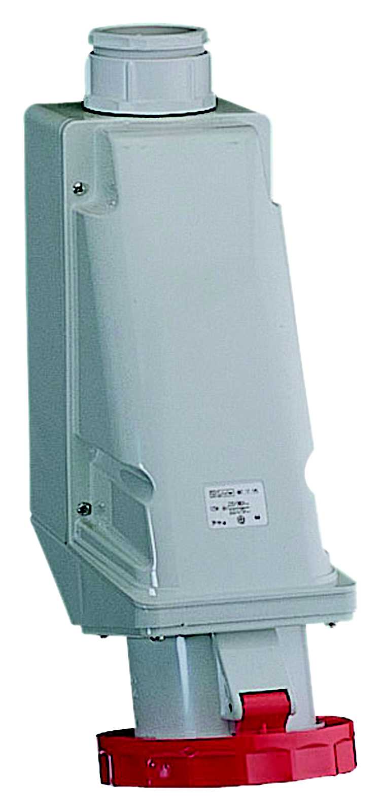Schneider Electric - PratiKa uttak stor veggblokk - 63 A - 3P + N + E - 380...415 V AC - IP67