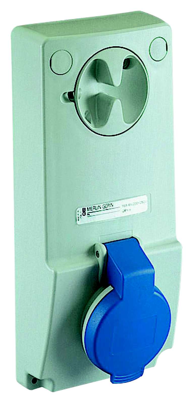 Schneider Electric - Unika stikk - 32 A - 3P + E - 200...250 V AC - IP44 - panel