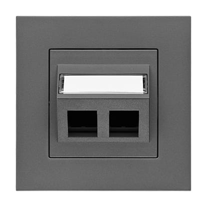 Urmet - Frontplate 2xkat Vinkel - S55