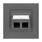 Urmet - Frontplate 2xkat Vinkel - S55