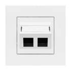 Urmet - Frontplate 2xkat vinkel S55 h