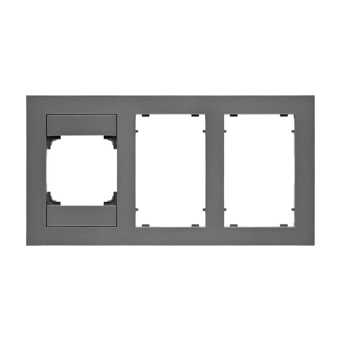 Urmet - 3 hulls for 6x stikk Grå matt