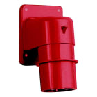 Schneider Electric - PratiKa montasjeplate for plugg - 16 A - 3P + E - 380...415 V AC - IP44