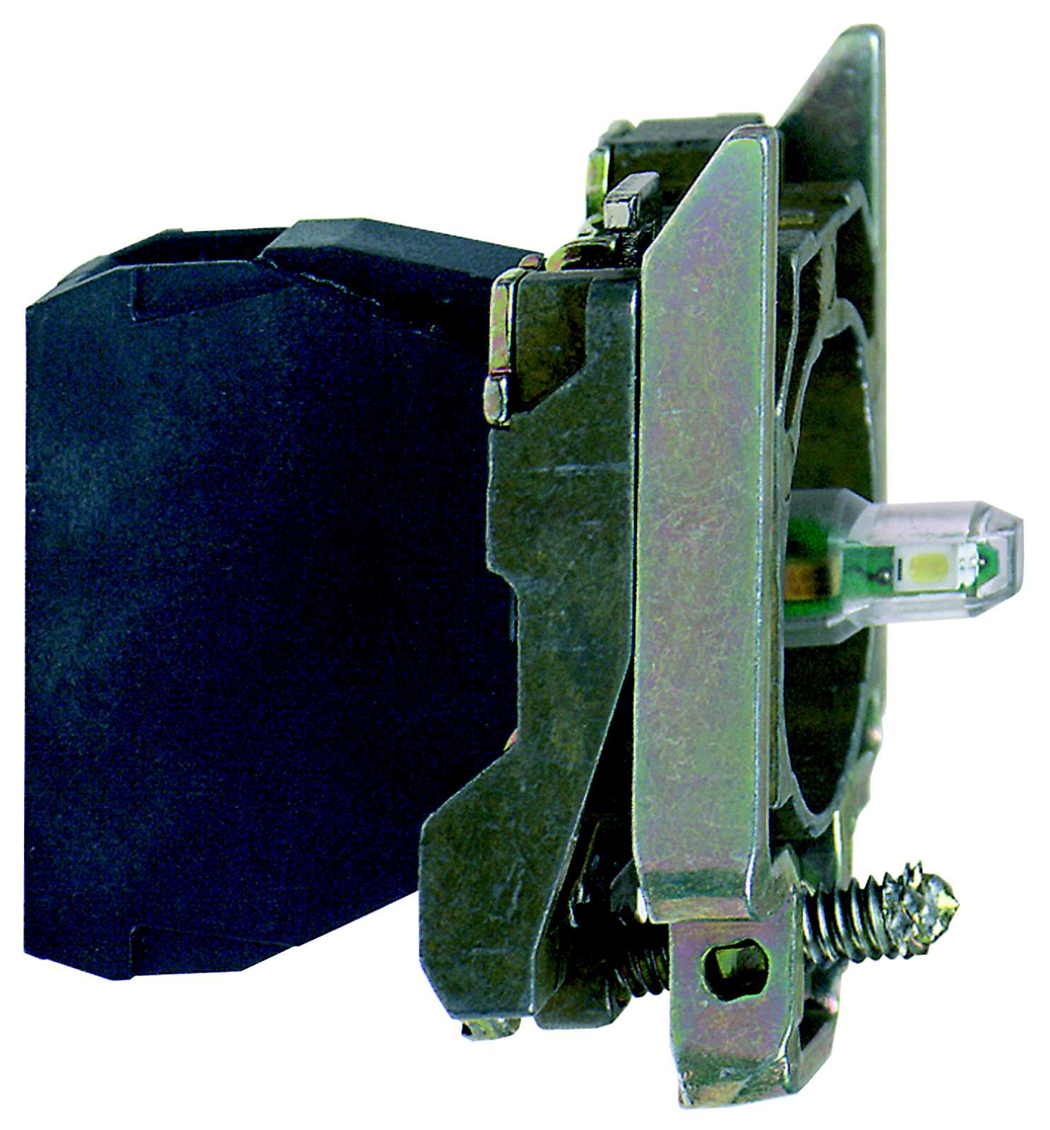 Schneider Electric - ZB4BV18B6 Lampekropp led blå 24V blink