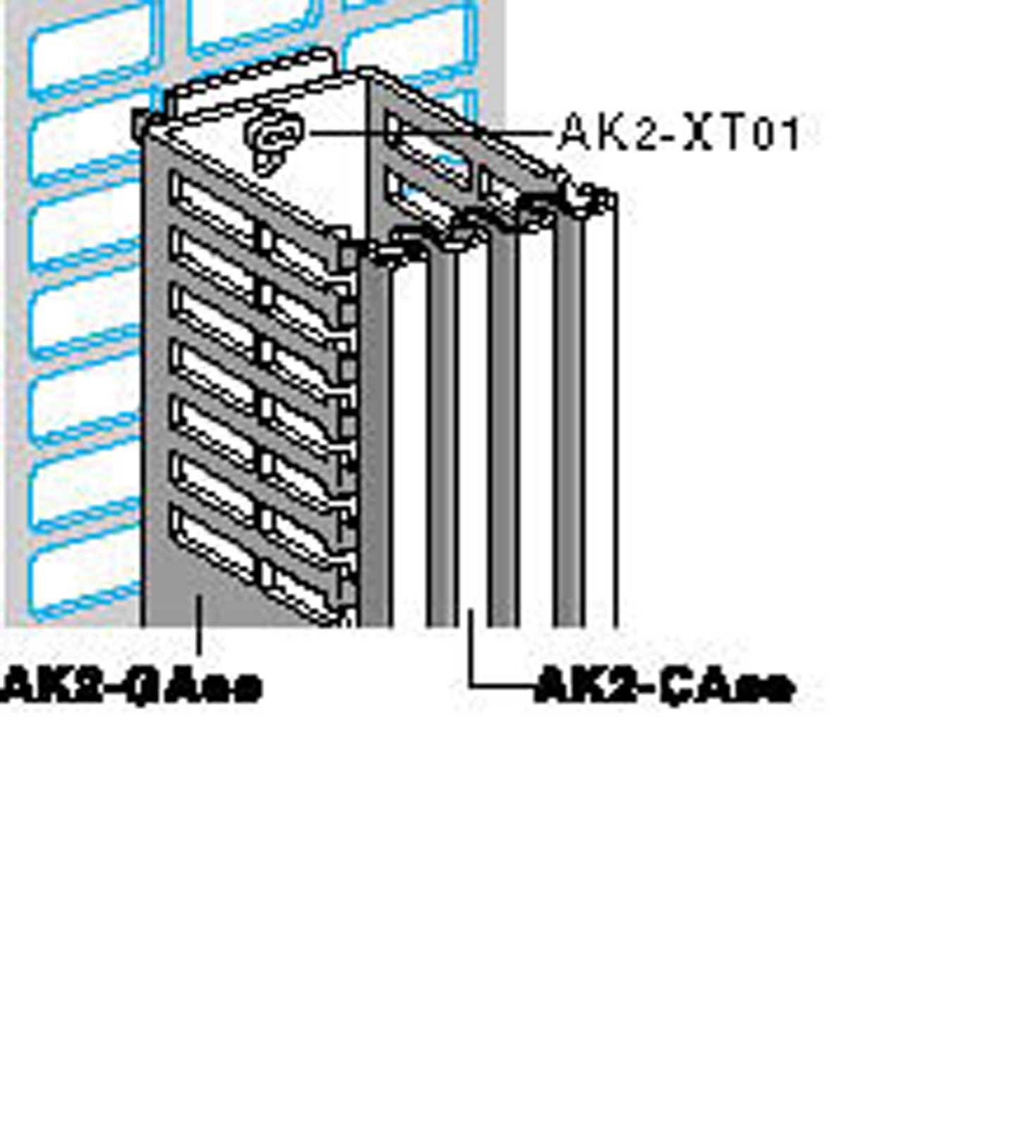 Schneider Electric - AK2LD02 Kabellyre 75Stk 1,59