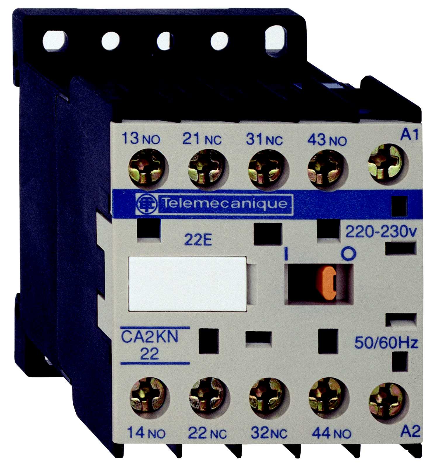 Schneider Electric - CA2KN22B7 Hjelperelé 2NO+2NC 24VAC