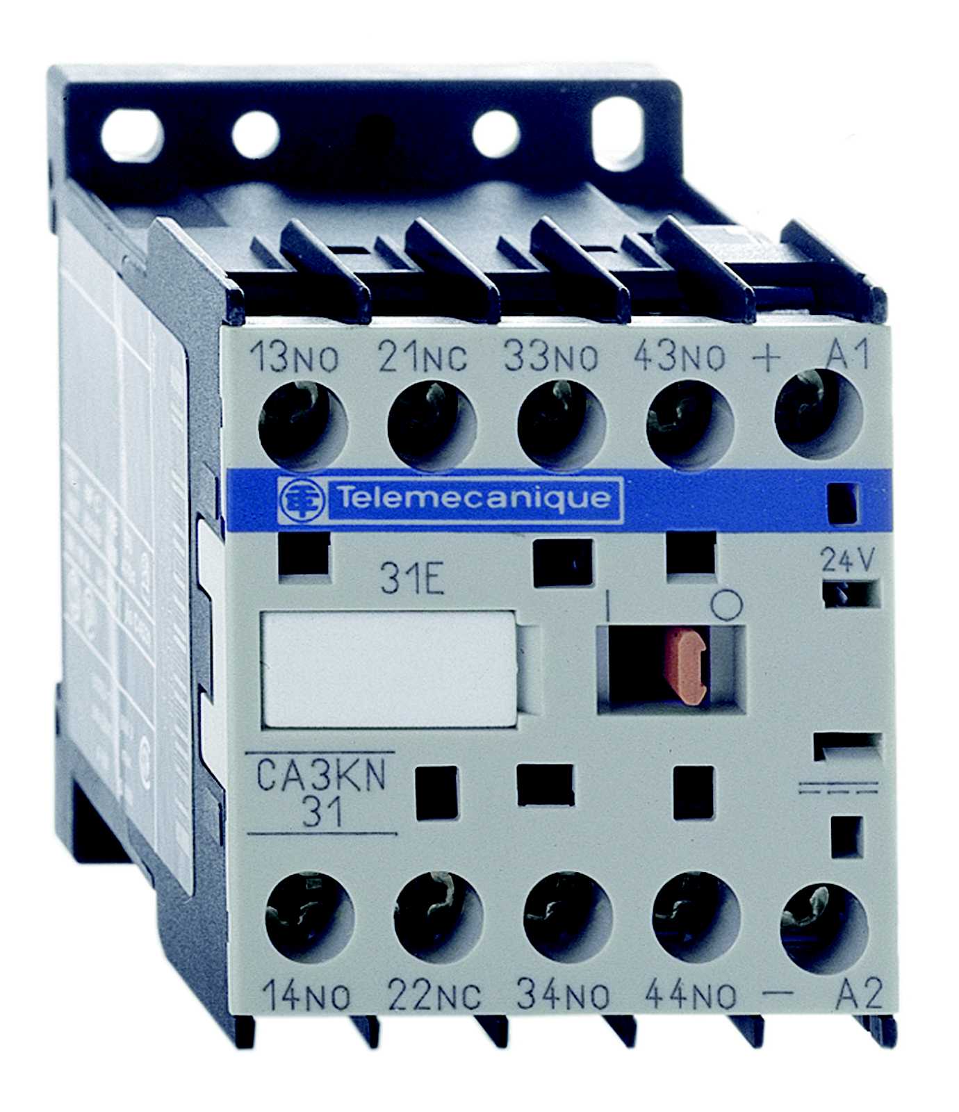 Schneider Electric - CA3KN40FD Hjelperelé 4NO 110VDC