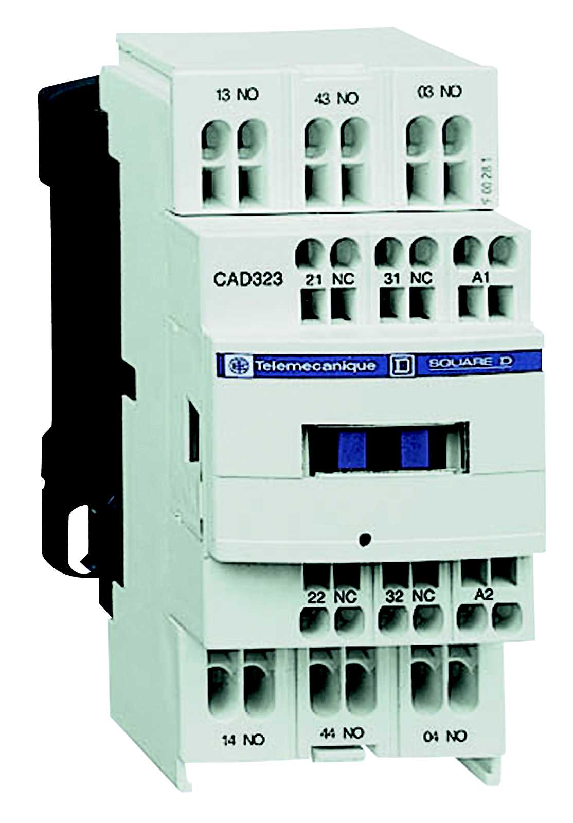 Schneider Electric - CAD323FE7 Hjelperelé Fj 3NO/2NC 115AC