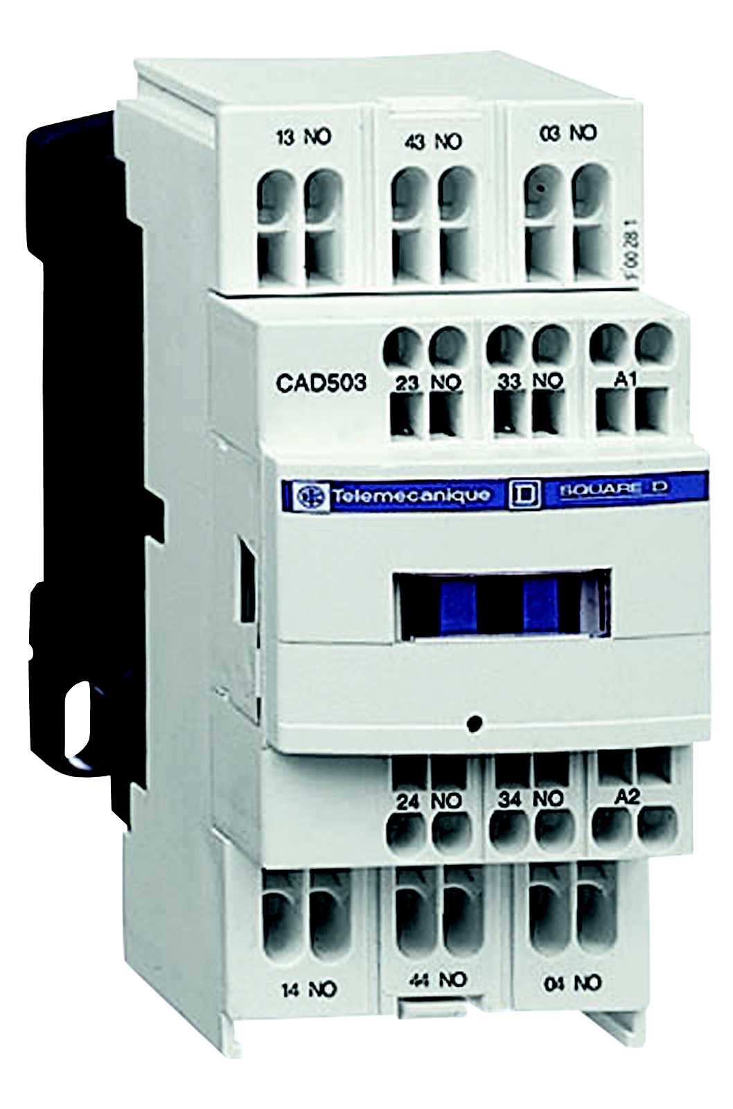 Schneider Electric - CAD503G7 Hjelperelé Fj 5NO 120VAC