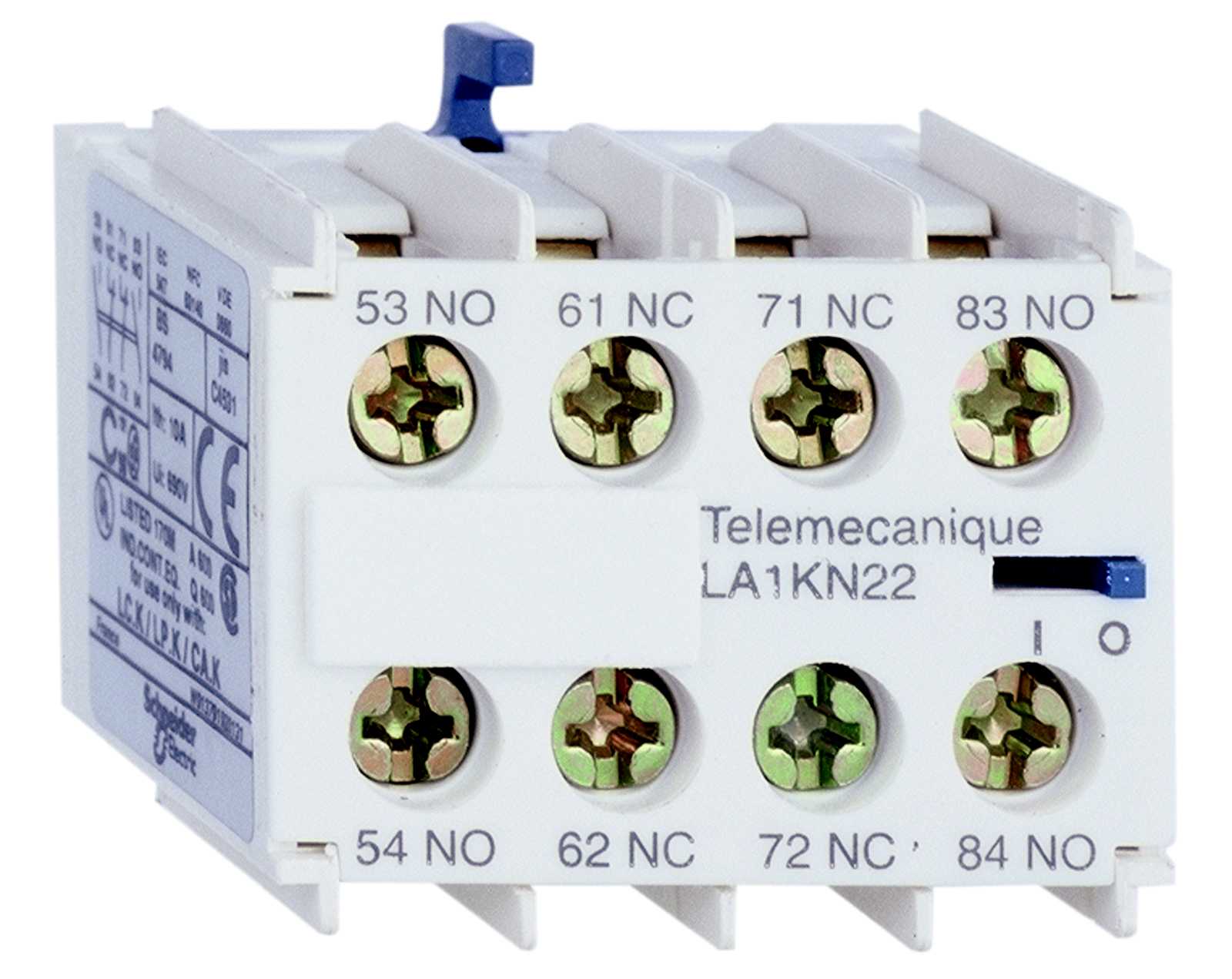 Schneider Electric - HJELPEBLOKK 2S+2Ø     LA1KN22
