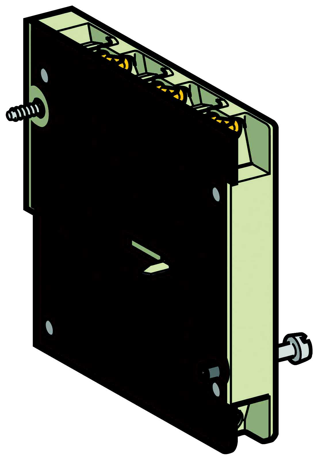 Schneider Electric - LA1LC020 Hjelpeblokk 2NO/2NC I32/63