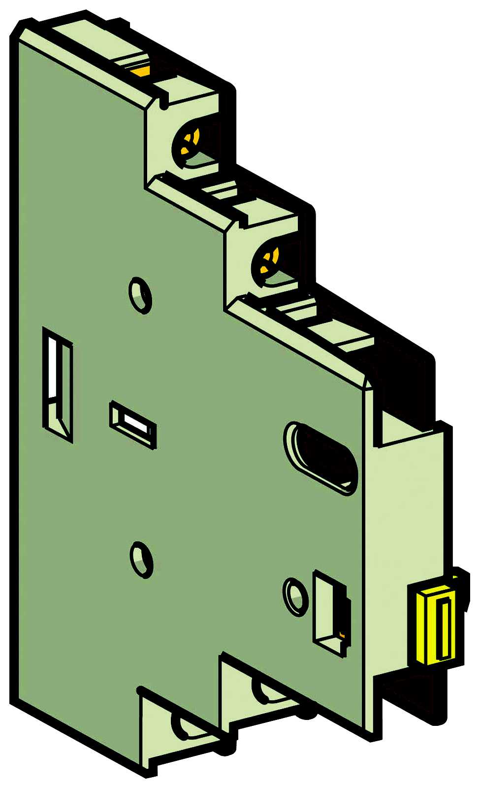 Schneider Electric - LA1LC021 Hjelpeblokk 2NO/2NC I32/63