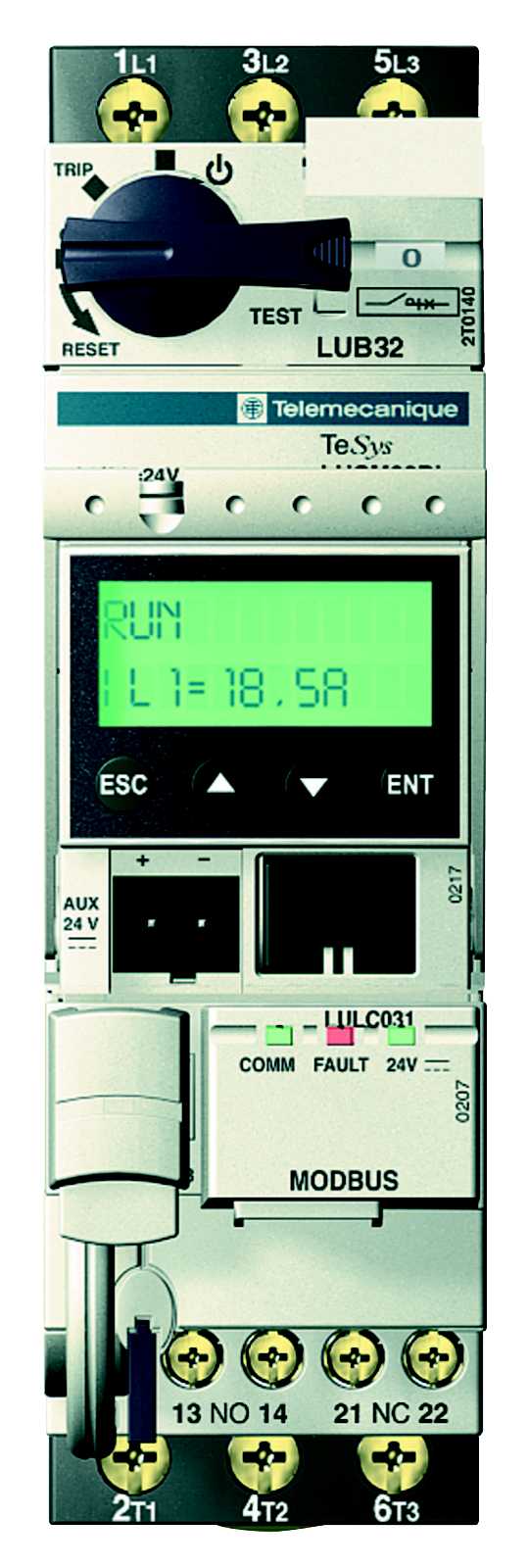 Schneider Electric - LAD90 Merkeskilt 8x18mm TeSys U
