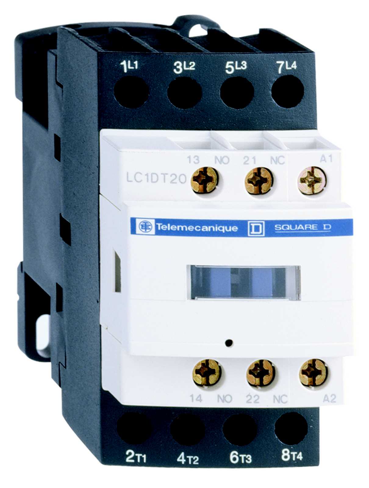 Schneider Electric - LC1DT20CD Kontaktor 20AC1 4NO 36VDC