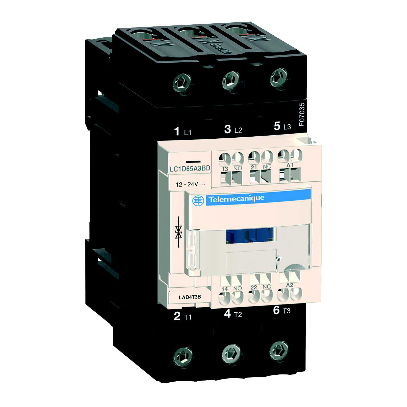 Schneider Electric - LC1D50A3V7 Kontaktor 50AC3 Elink 400VACfj