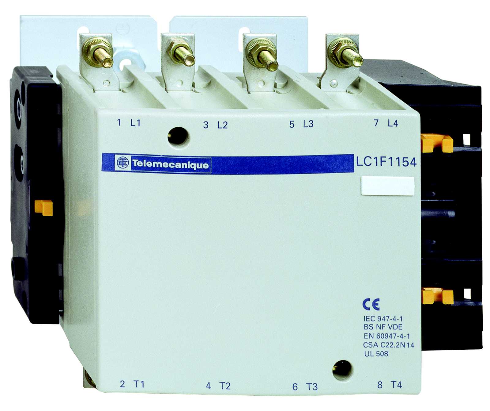Schneider Electric - LC1F1154 Kontaktor 115A 4P Uten Spole