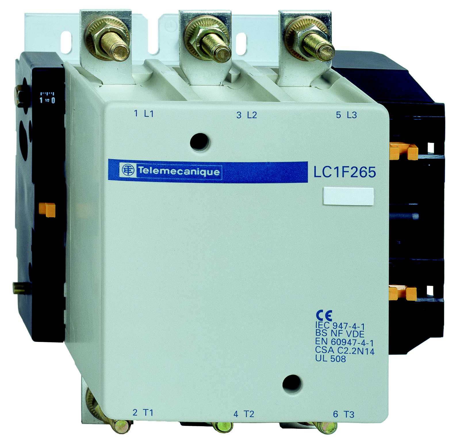 Schneider Electric - LC1F265 Kontaktor 265A 3P Uten Spole