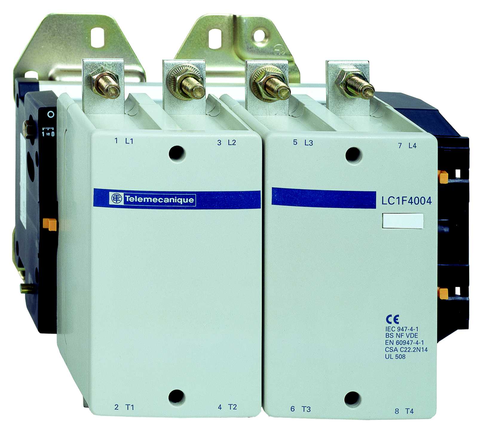 Schneider Electric - LC1F4004 Kontaktor 400A 4P Uten Spole