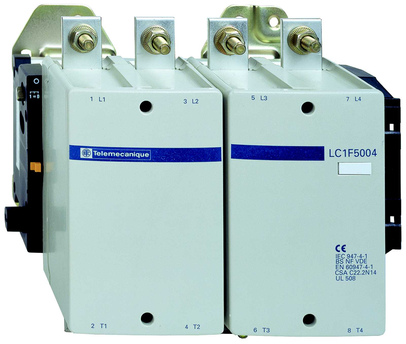 Schneider Electric - LC1F5004 Kontaktor 500A 4P Uten Spole