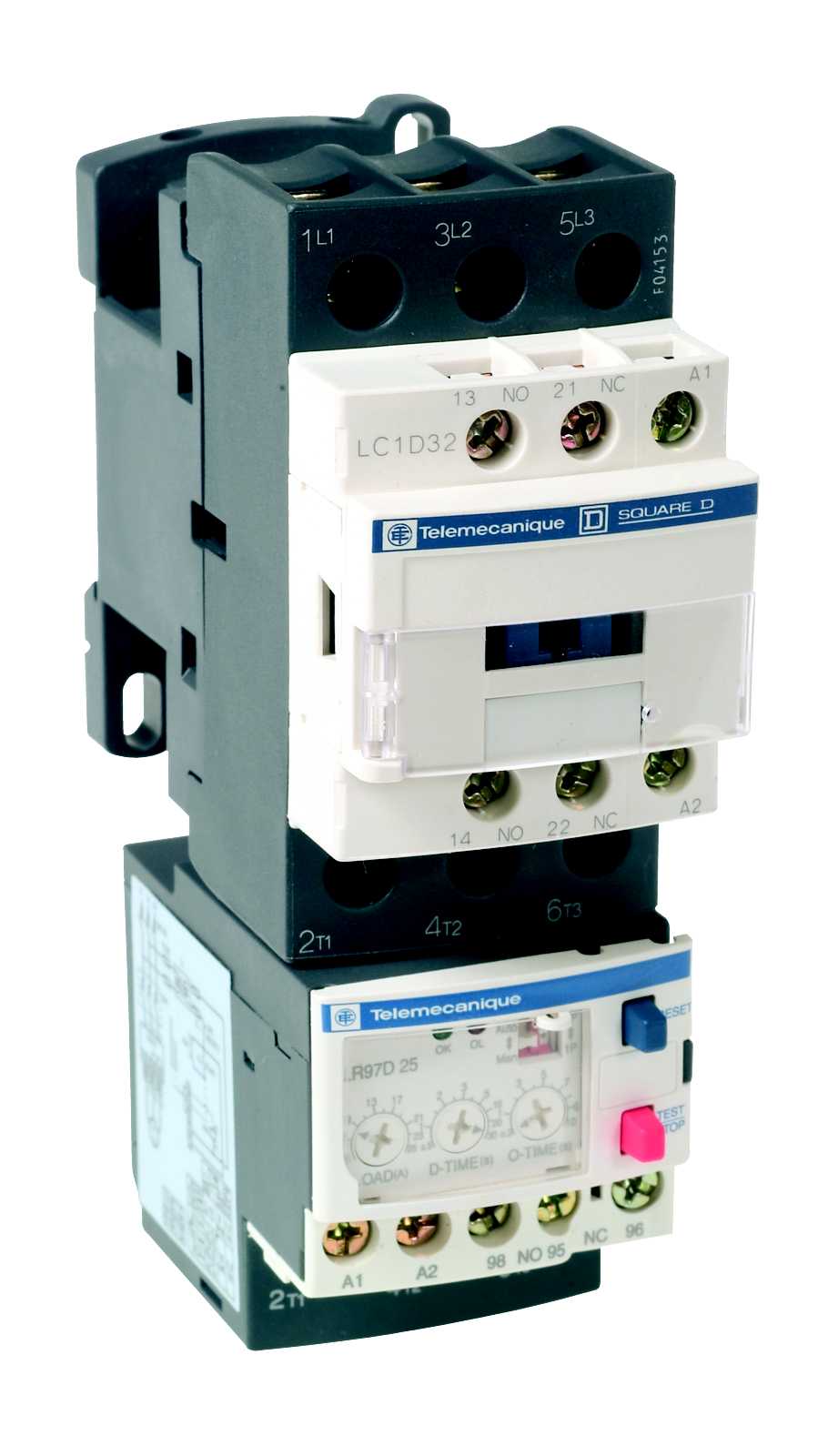 Schneider Electric - LR97D015B Elektronisk relé 0,3-1,5A 24V
