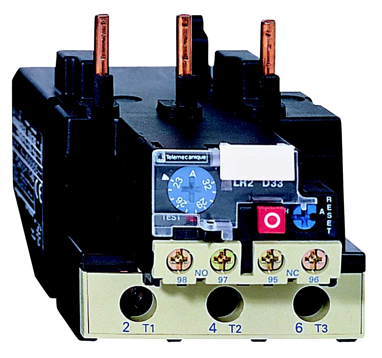 Schneider Electric - TERMISK RELE LRD3363  63-80A FOR D65-D95  TESYS