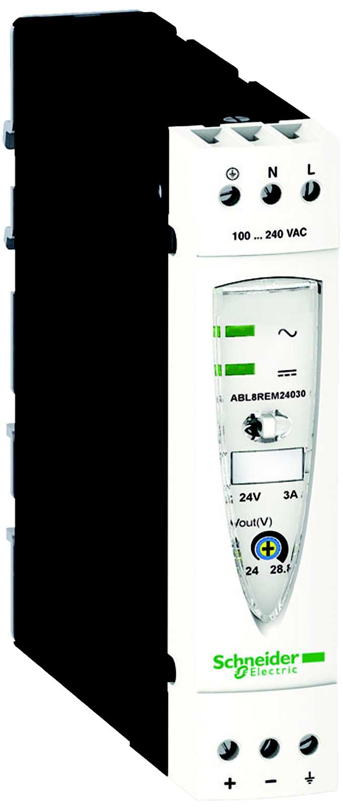 Schneider Electric - STRØMFORSYNING 3A ABL8REM2403  100-240VAC/24VDC PHASEO