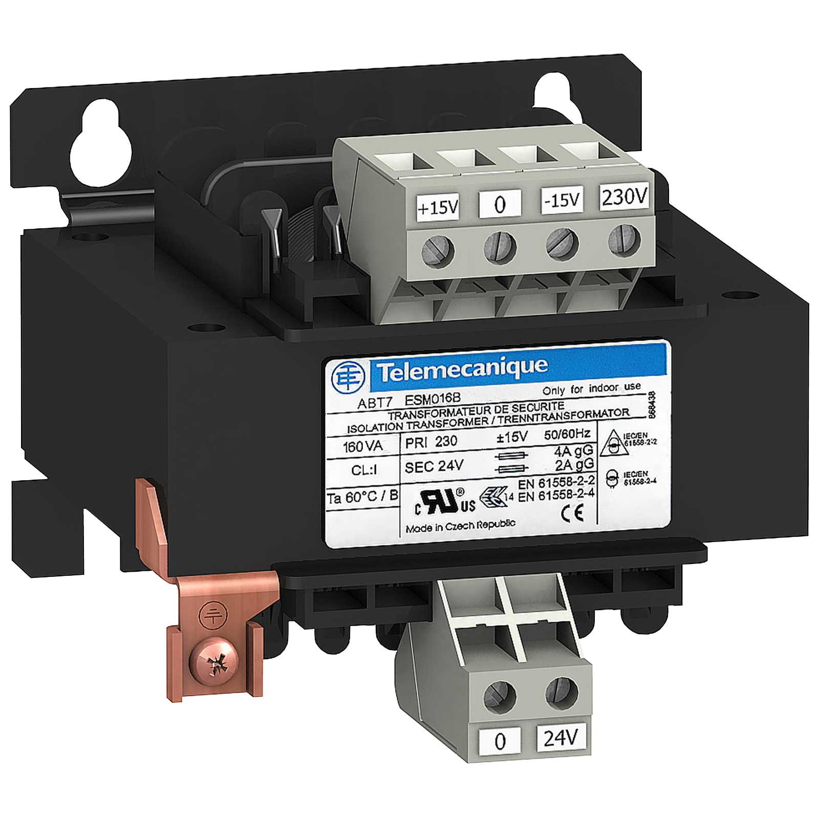Schneider Electric - ABT7ESM040B Trafo 400VA 230/24V