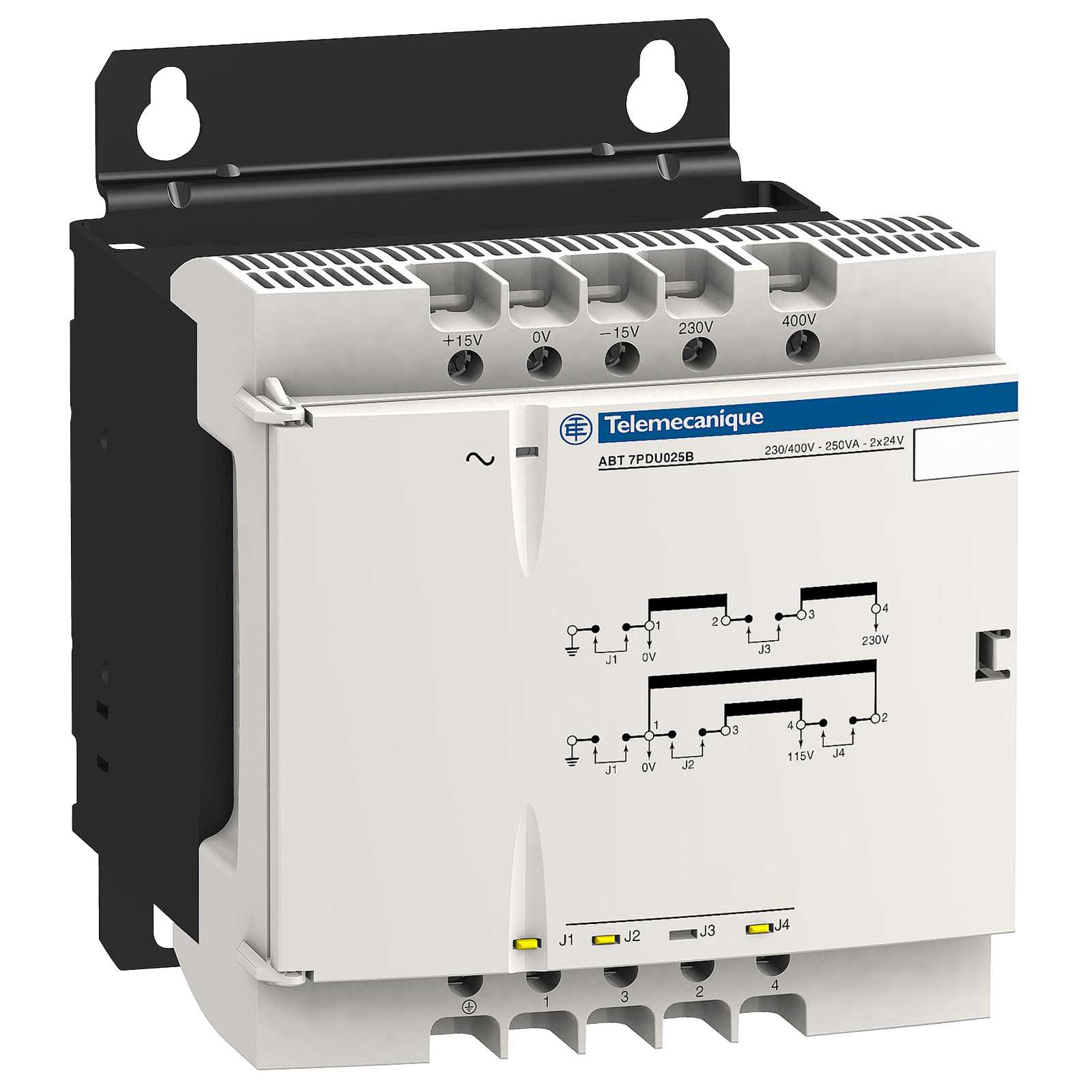 Schneider Electric - ABT7PDU032B Trafo 2-vikl. 320VA 2x24V
