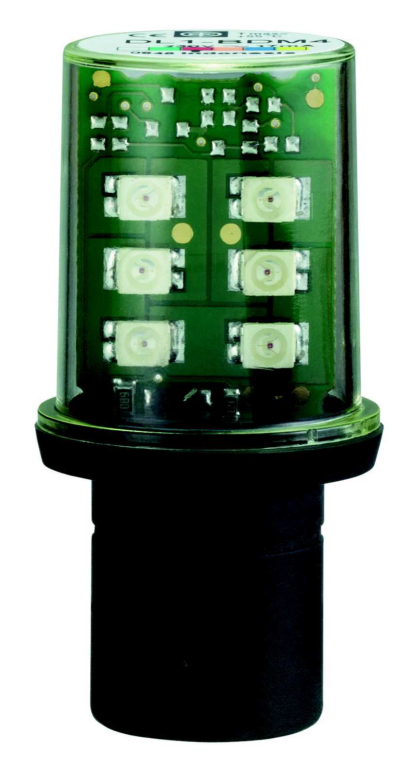 Schneider Electric - Led-pære blå 24 Vac/dc BA15d