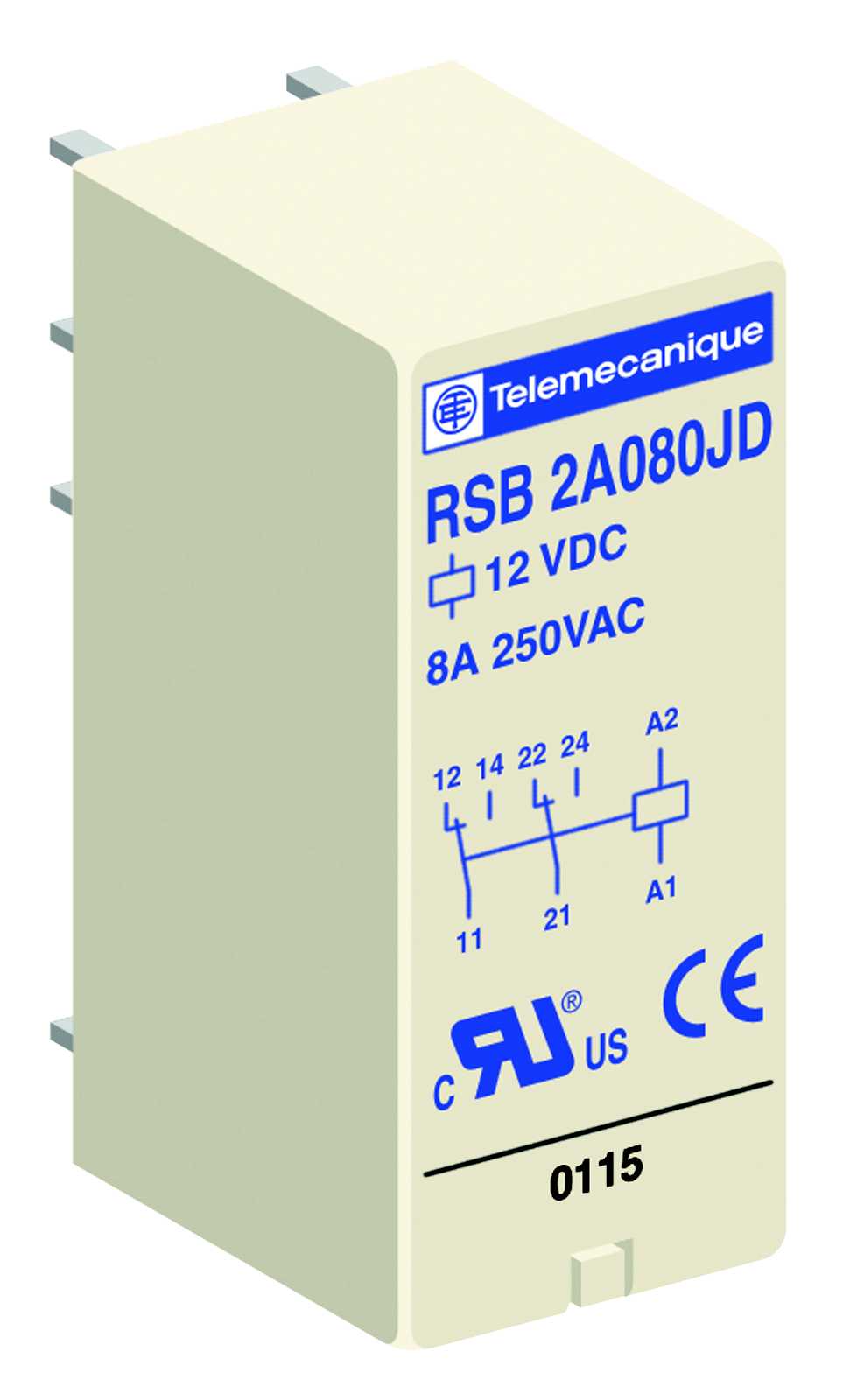 Schneider Electric - Interfacerelé 1CO 16A 230VAC