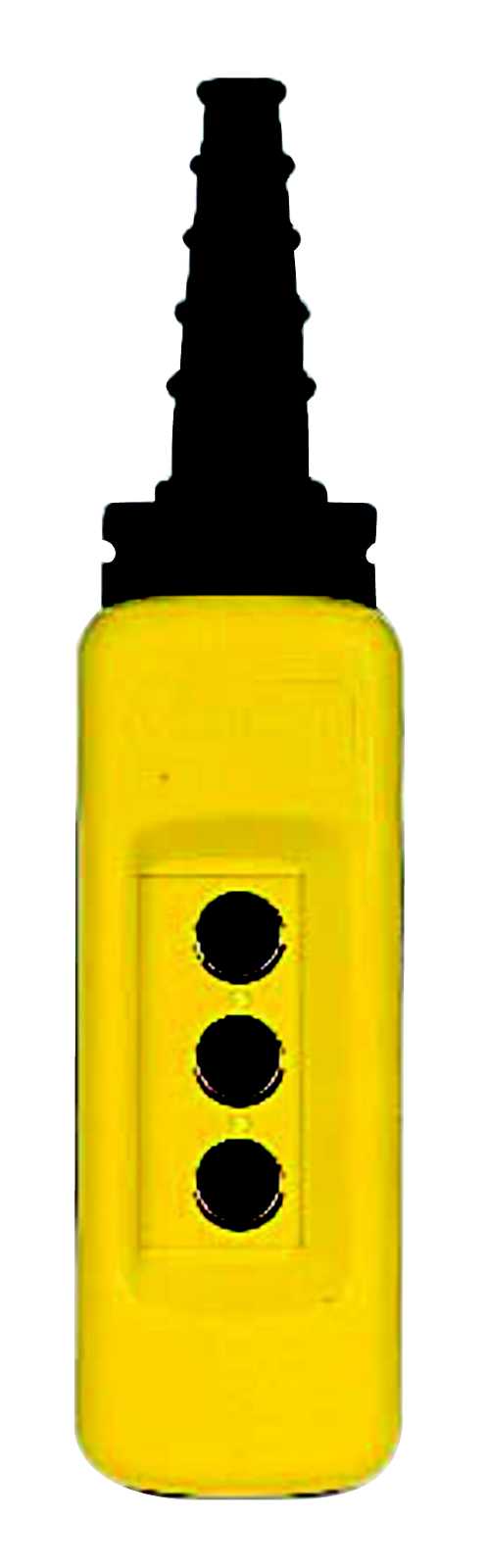 Schneider Electric - XACA03 Hengetablå tom 3 hull plast