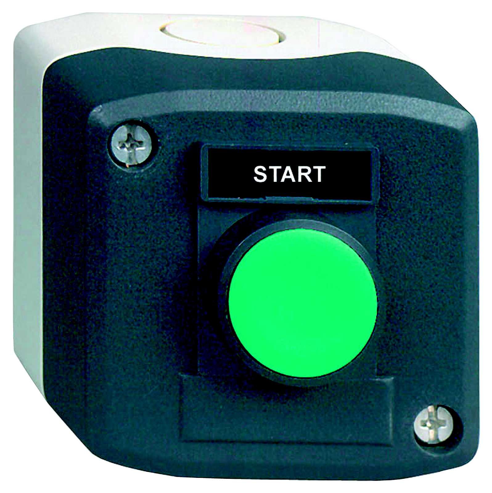 Schneider Electric - XALD101H29 Trykknappboks grønn skilt STAR