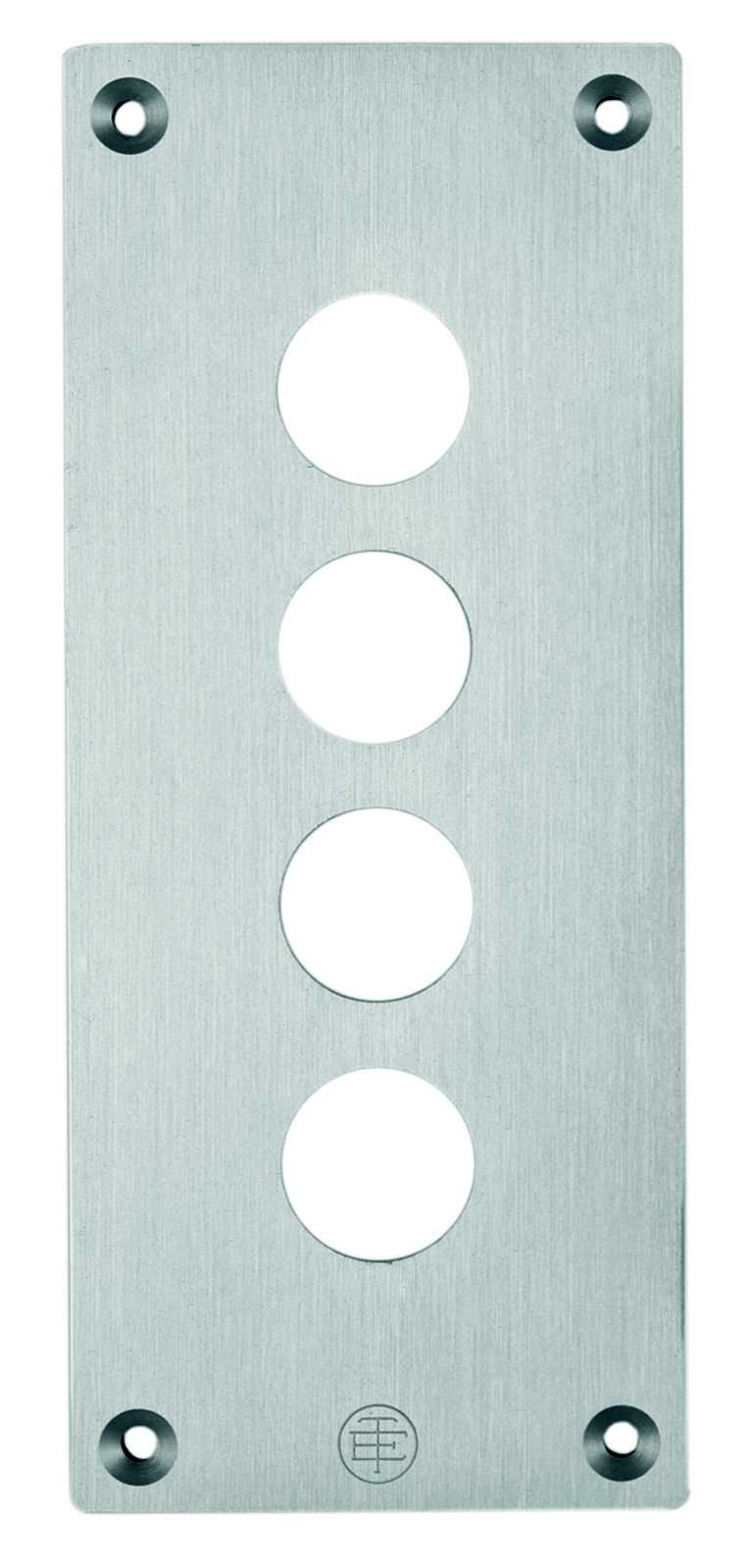 Telemecanique - XAPE304 Frontplate f/innfelling 4 hull
