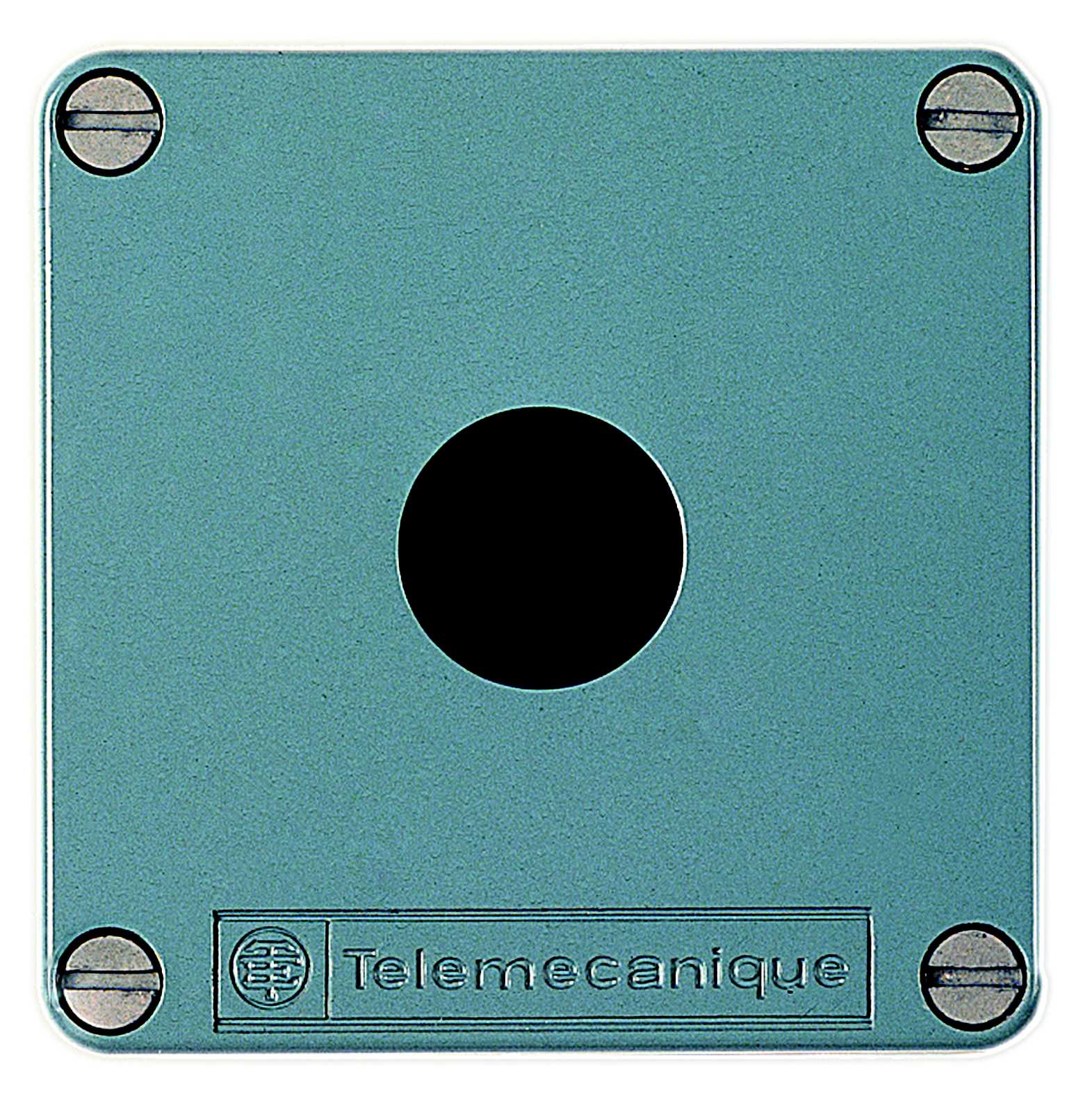 Telemecanique - MONTASJEBOKS 1 HULL XAPM1201  H80 B80 D52 METALL