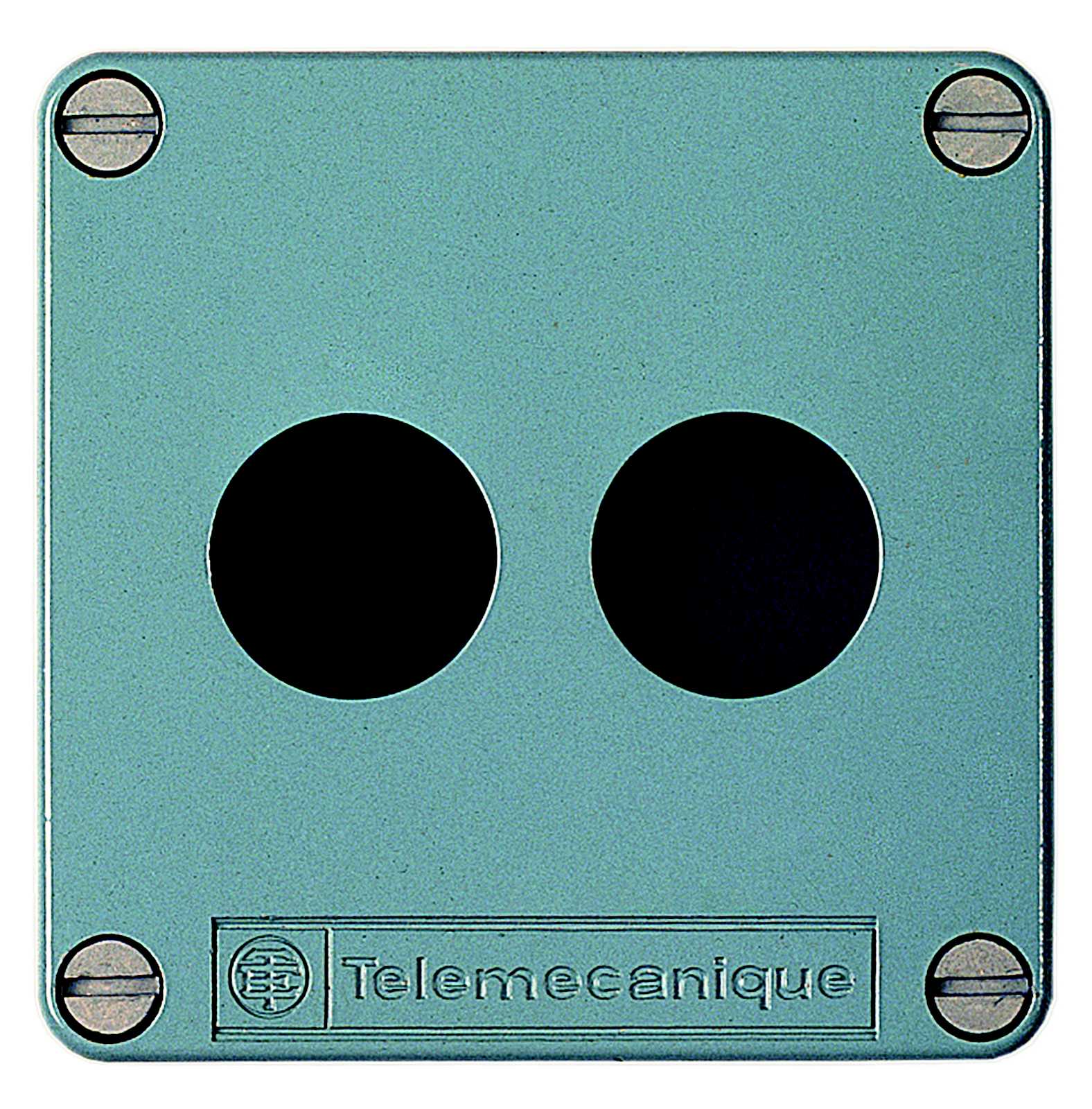 Telemecanique - XAPM1202 Montasjeboks sink 2X1 hull