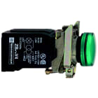 Schneider Electric - Signallampe komplett for BA9s i grønn farge med 110-120V trafo