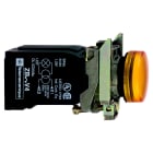 Schneider Electric - Signallampe komplett for BA9s i oransje farge med 230-240V trafo