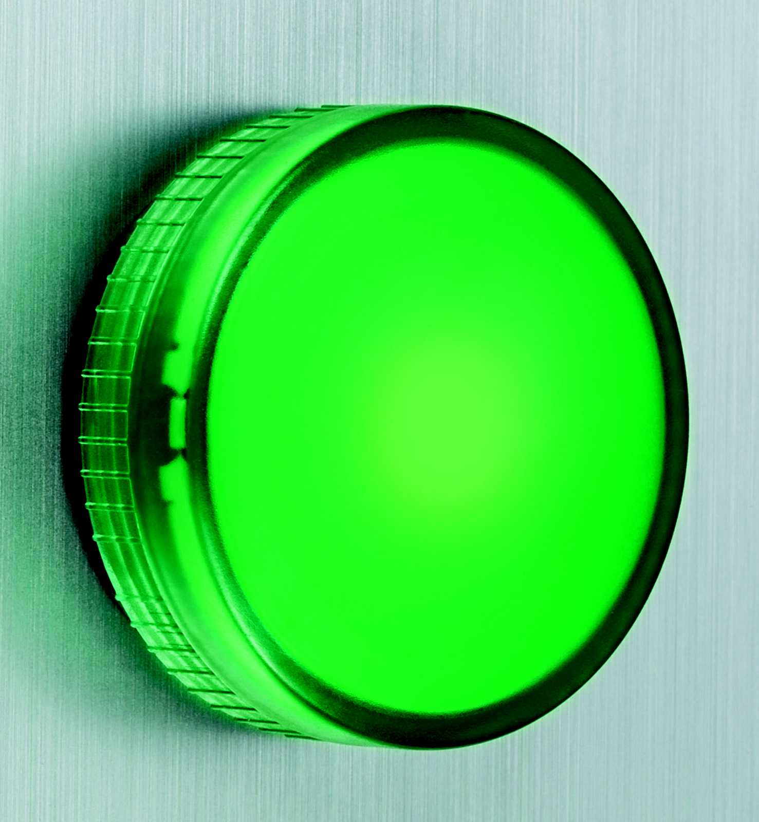 Schneider Electric - Signallampe komplett for BA9s i grønn farge < 250V forsyning
