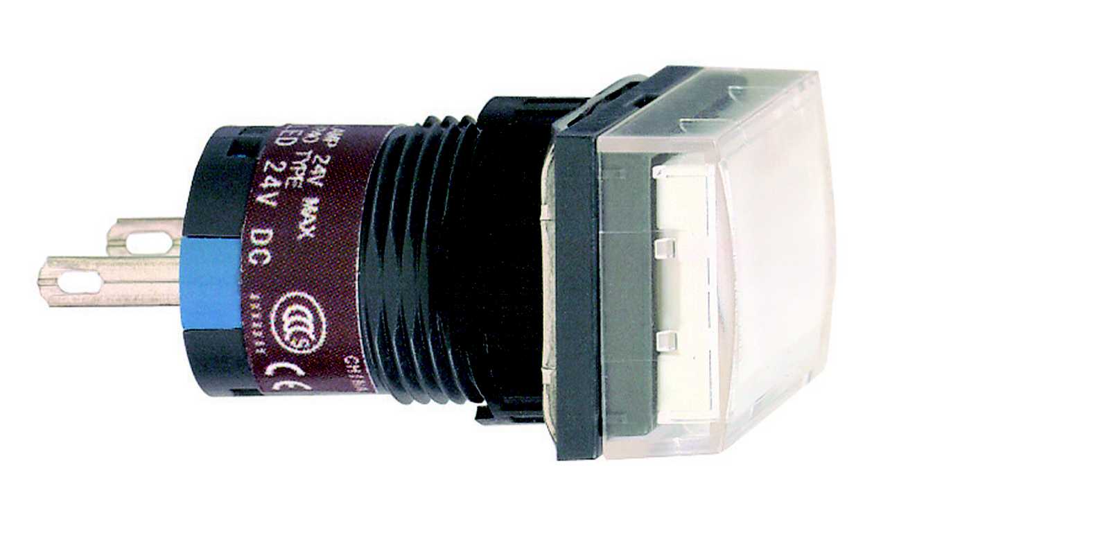 Telemecanique - Signallampe hvit LED 24V