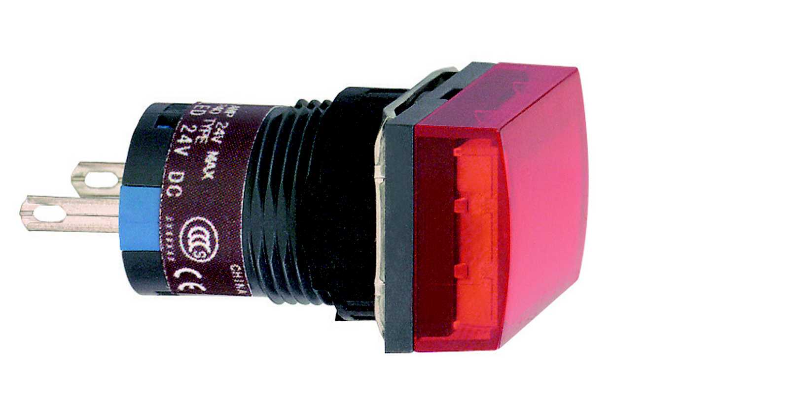 Telemecanique - Signallampe rød LED 24V