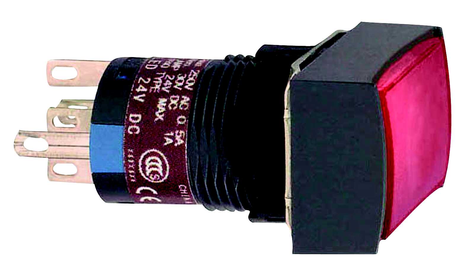 Telemecanique - Lystrykk rød LED 24V 1co