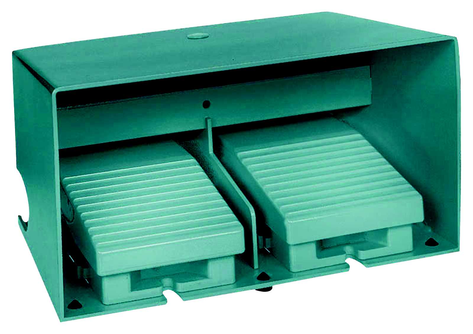 Telemecanique - XPEM3100D Fotpedal dobb.m/beskyttelse bl
