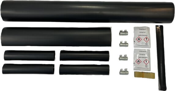 Melbye - Krympeskjøt m/mekaniske skjøtehylse og mellomrør MPC-M-43, 3/4 x 16-50mm²
