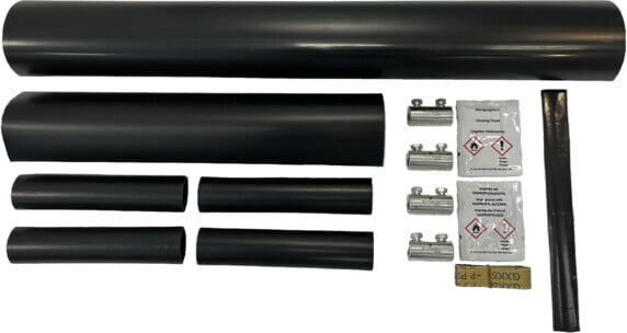 Melbye - Krympeskjøt m/mekaniske skjøtehylser og mellomrør 4x50-95mm² MPC-M-45