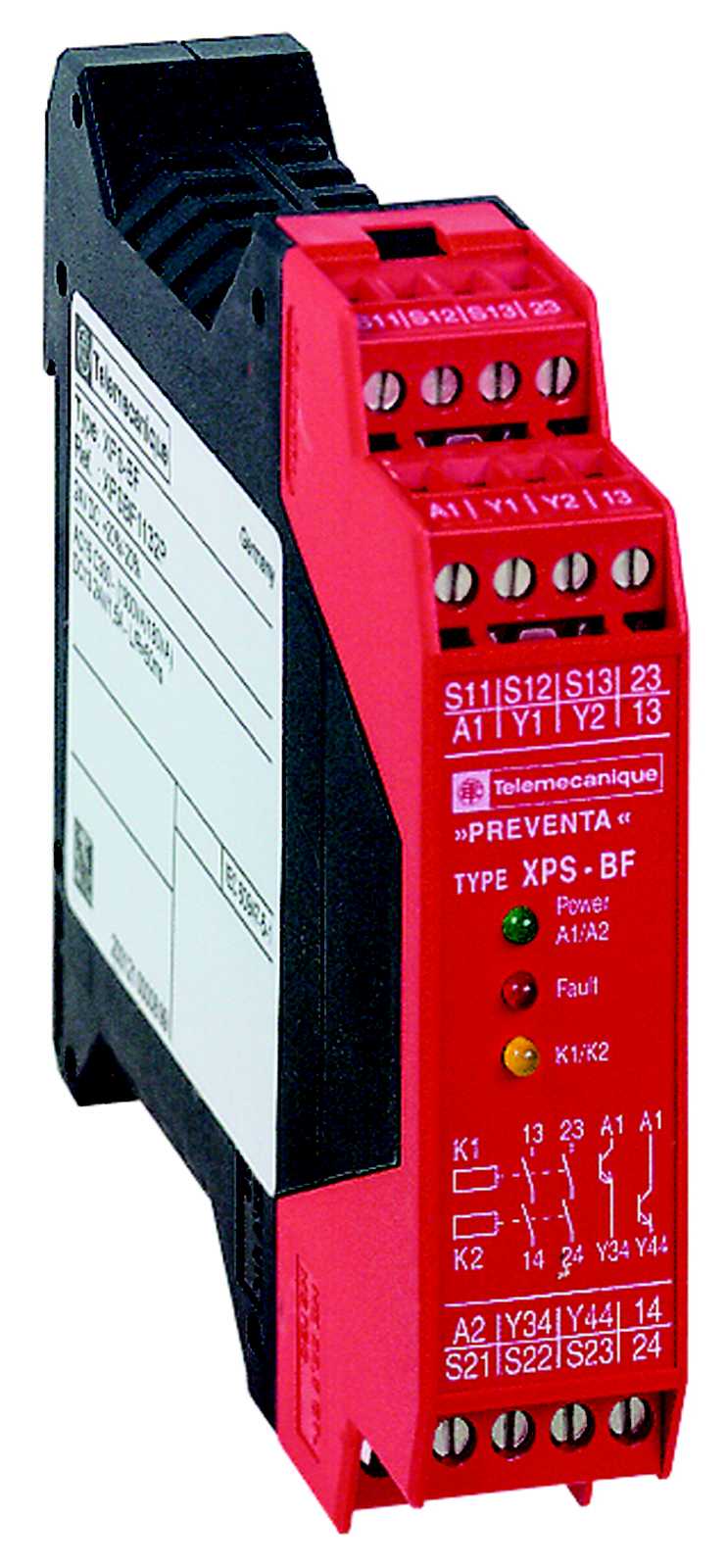 Schneider Electric - XPSBF1132P Sikkerhetsmodul for 2 håndskon