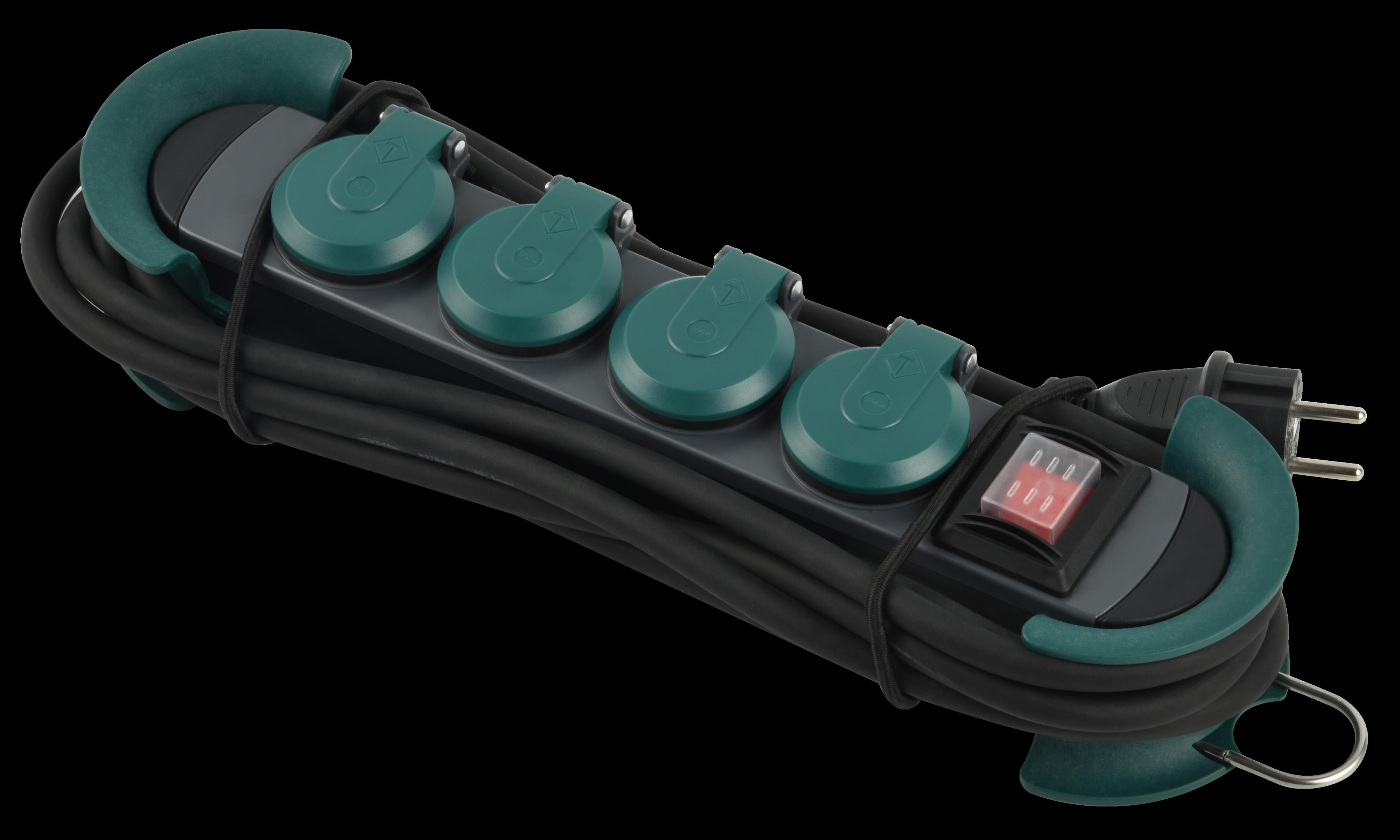 TradeForce - PROFF 4-VEIS STIKK IP44 5 mtr. H07RN-F 3G1,5mm2 | 3300042
