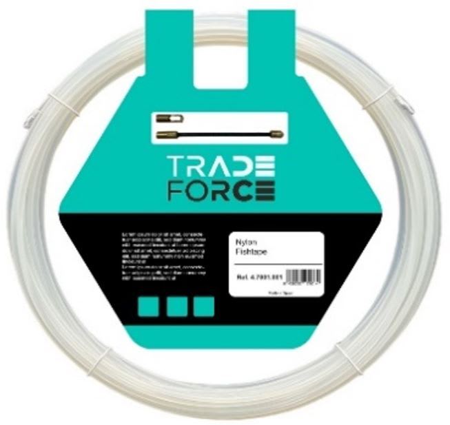 TradeForce - TREKKEFJÆR 10 mtr. NYLON  Ø=4 mm. | 1670001