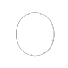 Ledvance - SF FLAT FRAME 500 ROUND SILVER P TAK/VEGGARMATUR